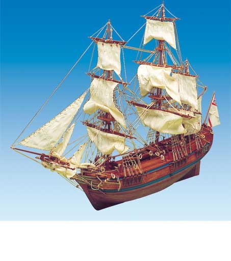 Maquette bateau bois le Bounty 68785