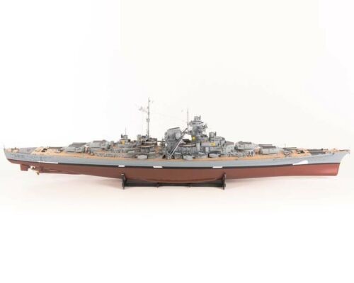 Maquette bateau bois Bismarck