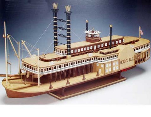 Maquette bateau bois Mississippi