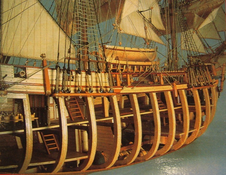 Maquette bateau en bois à monter soi-même BOUNTY