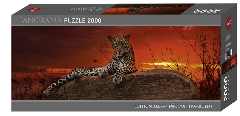 Puzzle panoramique léopard 29608
