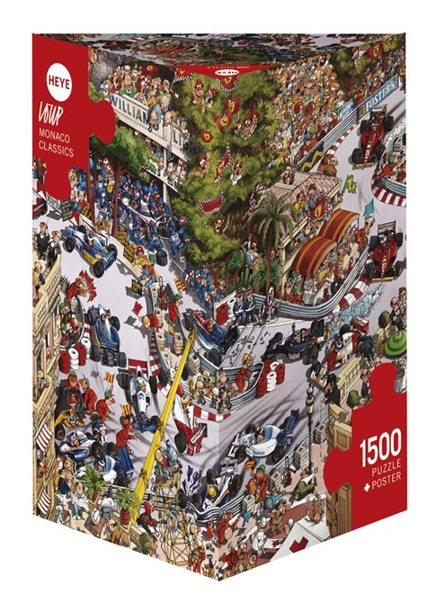 Puzzle 1500 pièces grand prix de Monaco 