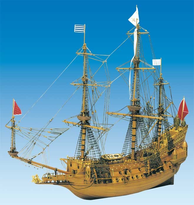 Plan de maquette bateau bois la couronne,Mantua