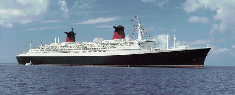 Maquette du paquebot le France