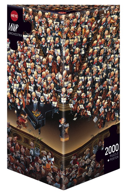 Puzzle 2000 pièces "Chef Orchestre"