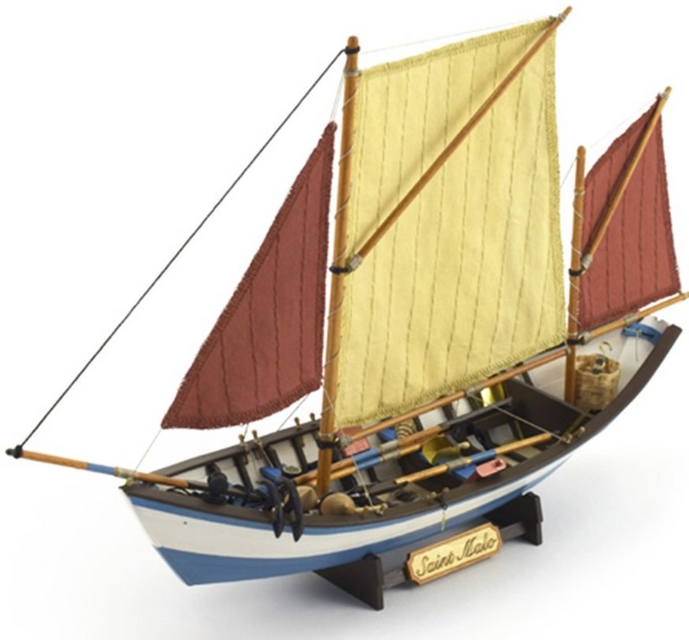 maquette de bateau en bois de doris 'Atesania