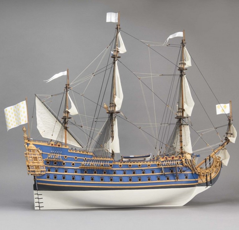 Maquette bateau bois Soleil Royal Artesania