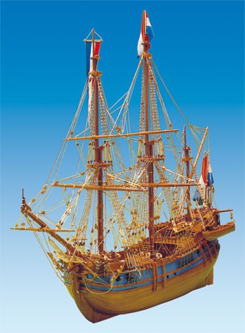 Plan de  la maquette bateau bois Baleiniere Hollandaise