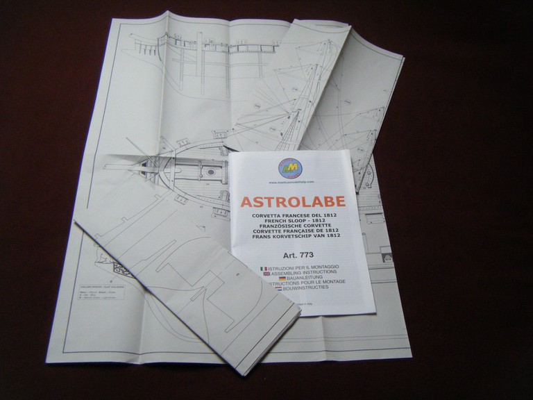 Maquette Astrolabe,plan de maquette bateau bois