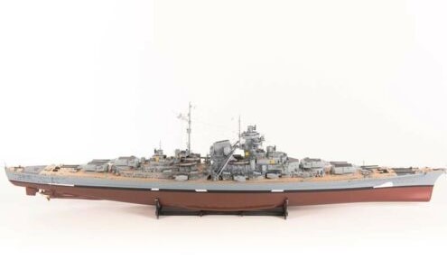 Maquette bateau bois le Bismarck