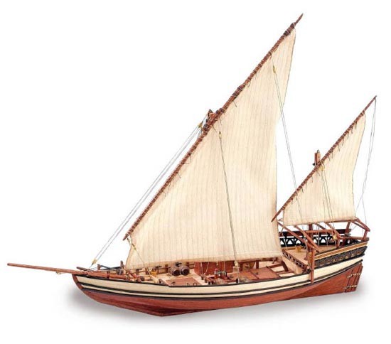Maquette bateau bois, le Sultan