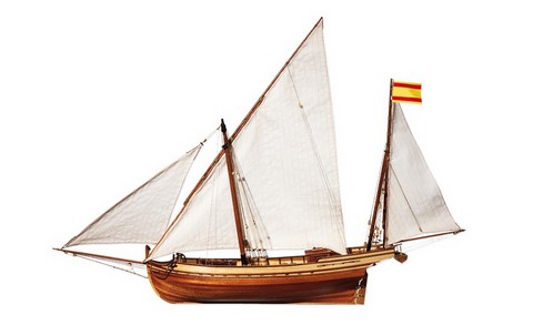 Barque San Juan en bois