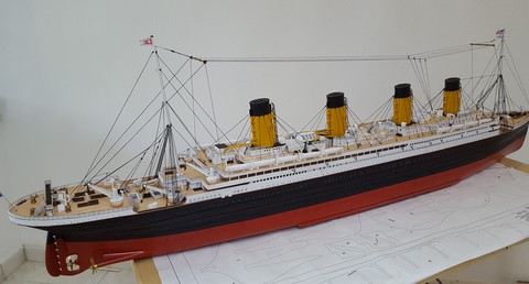 Maquette Titanic