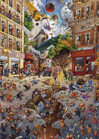 Puzzle 2000 pièces "Apocalypse"