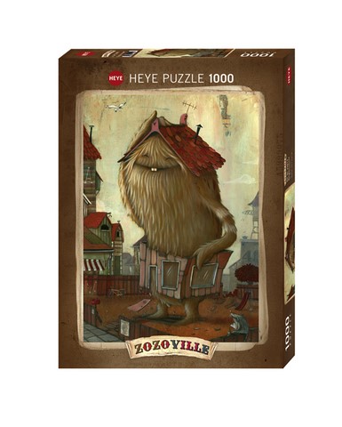 Puzzle humoristique zozo ville