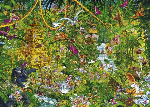 Puzzle 2000 pièces la Jungle