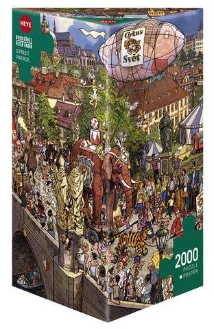 Puzzle 2000 pièces la parade "Street parade"