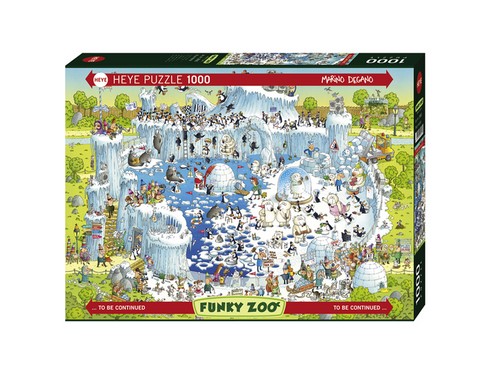 Puzzle 1000 pièces Heye Habitat polaire.