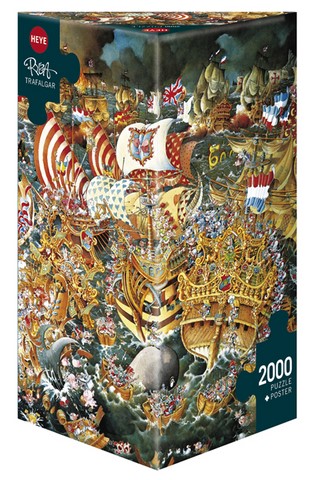 Puzzle 2000 pièces bataille de Trafalgar 