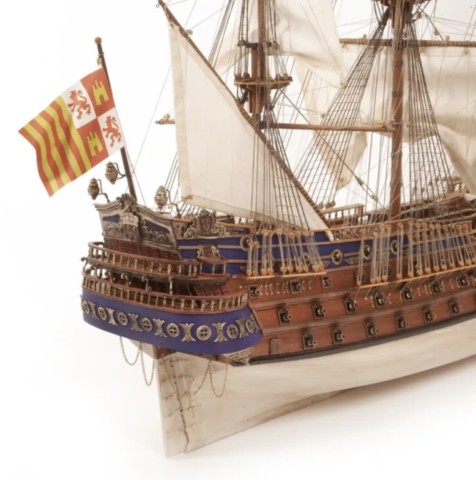 Maquette be bateaux en bois du "San Félipe" OcCre 15002