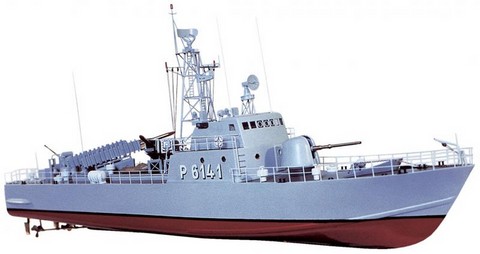 Maquette bois militaire VLM la conbatante