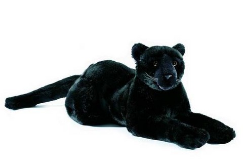 Peluche panthere noire,peluche anima