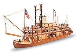 Kit Maquette Bateau à Vapeur Mississippi 1/80 - Occre, Réplique Détaillée, Neuf