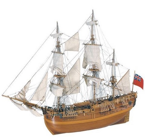 Maquette bateau en bois Endeavour Artesania Latina