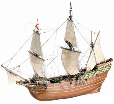maquette bateau bois Mayflower