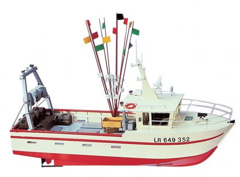 Maquette bois navigante Asterix