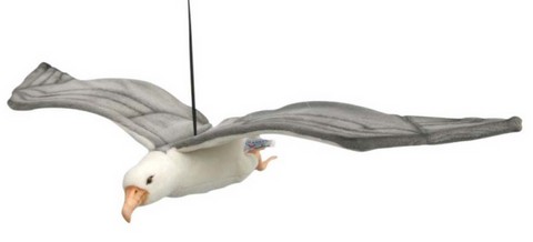 Goeland en peluche ,goéland anima