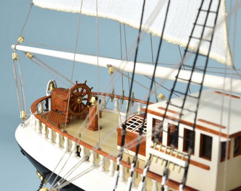 maquette bateau boie le Belem