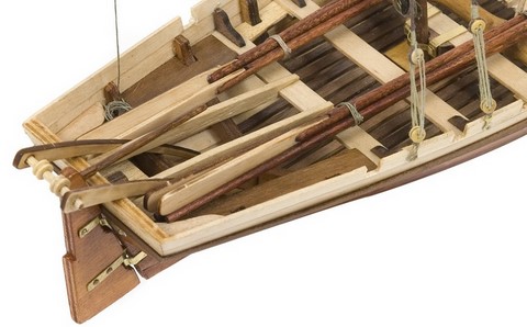 Barque de la maquette du Bounty