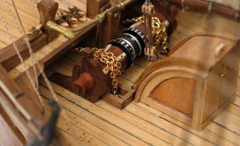 Maquette bateau bois Esmeralda OcCre