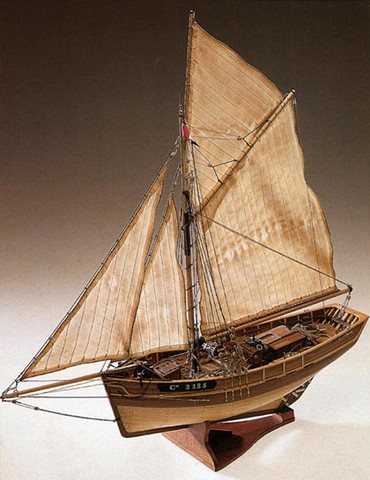 Maquette bois Camaret,Bateau bois Constructo