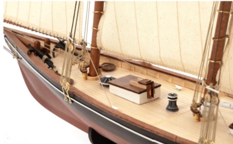 maquette du yacht America 1851
