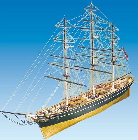 Maquette bois Cutty-Sark Mantua 068789