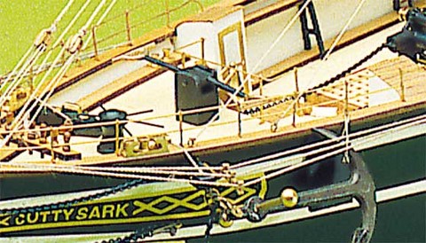 Maquette bois Cutty-Sark