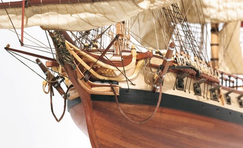 Maquette bateau bois Diana OcCre