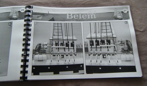 Notice papier de maquette Belem Artesania