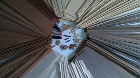 baguettes bois pour maquette de bateau en bois