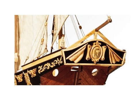 maquette bateau Jabeque 14002