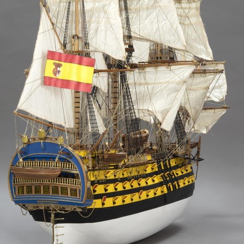 maquette bois Santa-Ana de chez Artesania