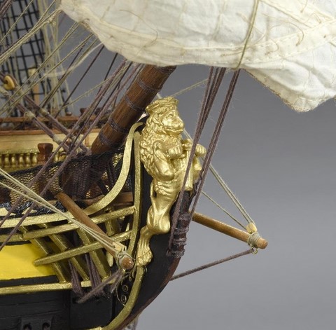 Artesania maquette bateau bois Santa Ana