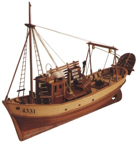 Maquette bateau bois, Mare Nostrum