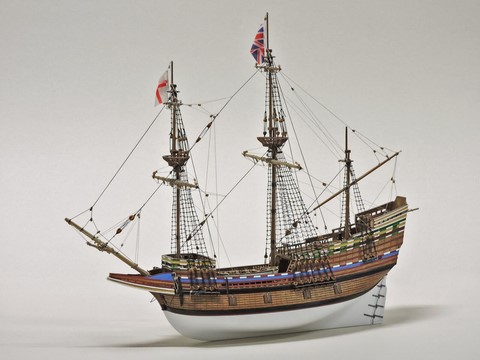Maquette de bateau en bois Mantua "Mayflower