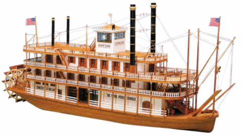 Maquette d'un Mississippi de Mantua