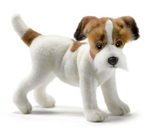 Peluche chien Jack Russell,peluche anima