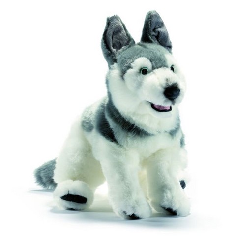 Peluche chien Husky ,peluche anima