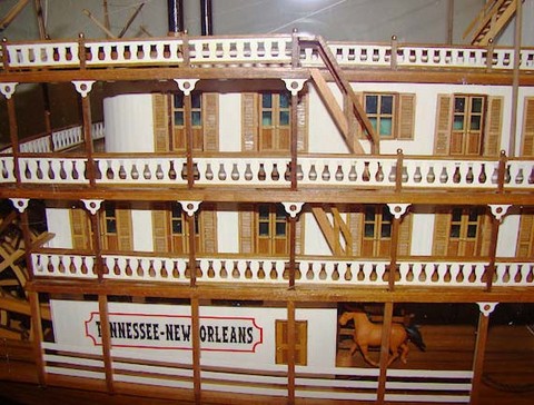 MAQUETTE BOIS MISSISSIPPI